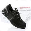 Labor Insurance Shoes, Smash-proof and Puncture-proof Safety Shoes, Breathable and Deodorant Work Shoes