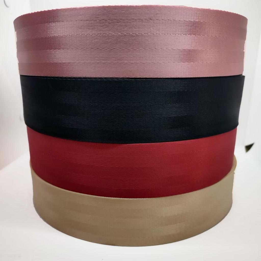 Spot Imitation Nylon Seatbelt Webbing: 3.8cm, Dense Polyester Twill 2-5cm