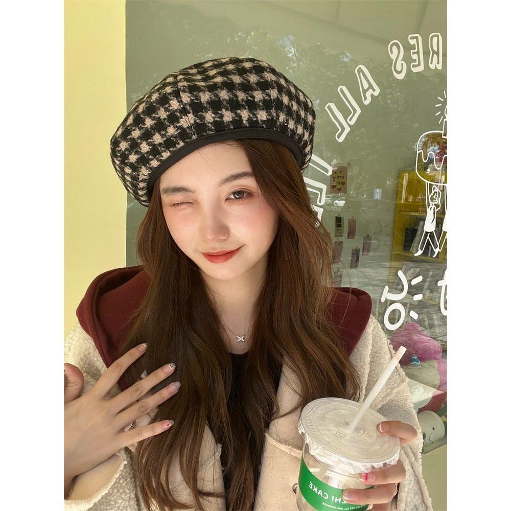 Damenhüte Neue Ankunft Modischer Vielseitiger Baskenmütze Damen Künstlerhut Minimalistische Elegante Kopfbedeckung