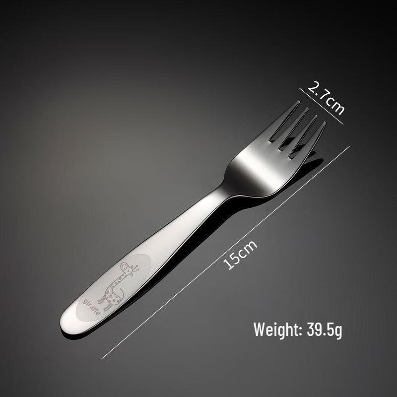 Qianxing Kids 304 Stainless Steel Deer Cutlery