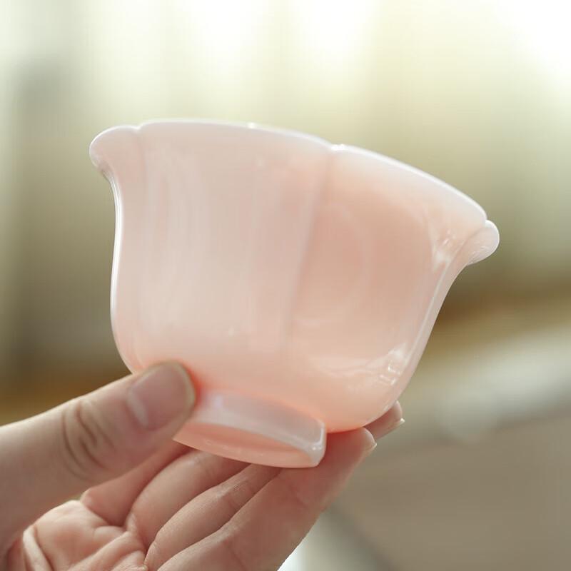 Chaxun Ceramic Petal Gaiwan Teacup