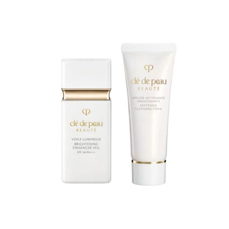 Clé De Peau Beauté Pre-Makeup Kit Cleansing Kit (Beau De Luminou), 1 Set