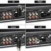 Xiatiaosann XLR Angle Adapter 3-Pin Dual Male To Female Connector 90 Degree Adjustable 4 Different Angles RightLeft Plug Socket for Mixer Microphone