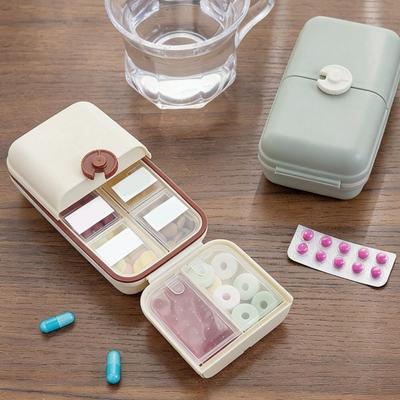 Sealed Weekly Pill Box Plastic Pill Dispenser Jewelry Storage Box Pill Storage Box  Home