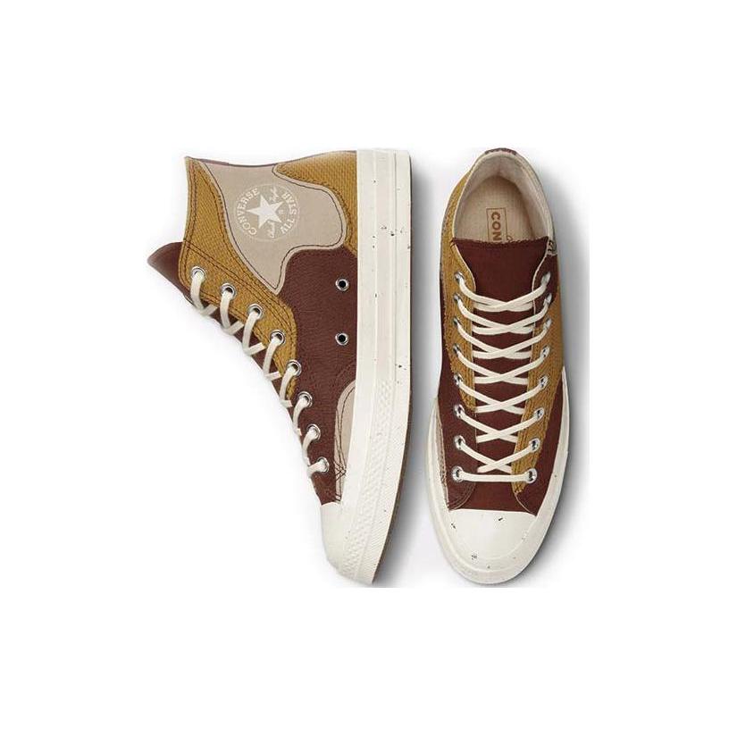 New Converse Chuck Taylor All Star 70 Hi Craft Mix Red Oak A02751C
