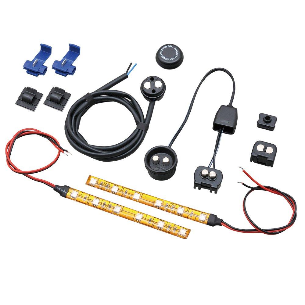 

GIVI Мотоциклетный задний кофр Monokey Кейс Опция со светодиодным стоп-сигналом E135 93943 (для V47)