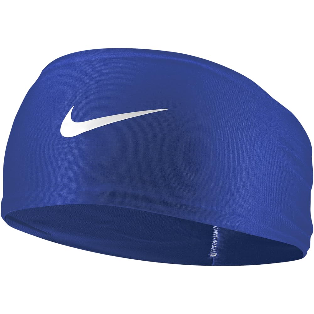 

NIKE Fury Wide Headband Game Dri-Fit Royal/White BN3054-420