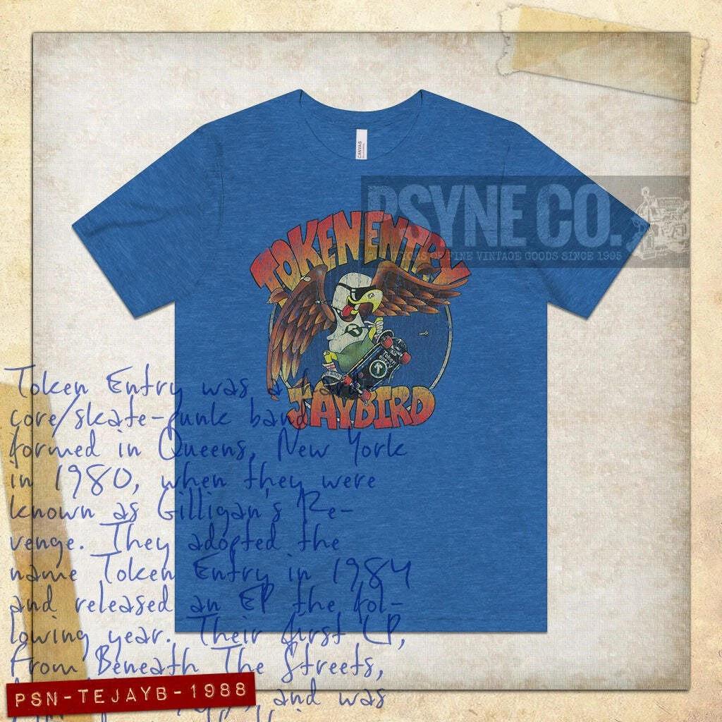 Token Entry Jaybird 1988 Vintage Men s T shirt 3XL