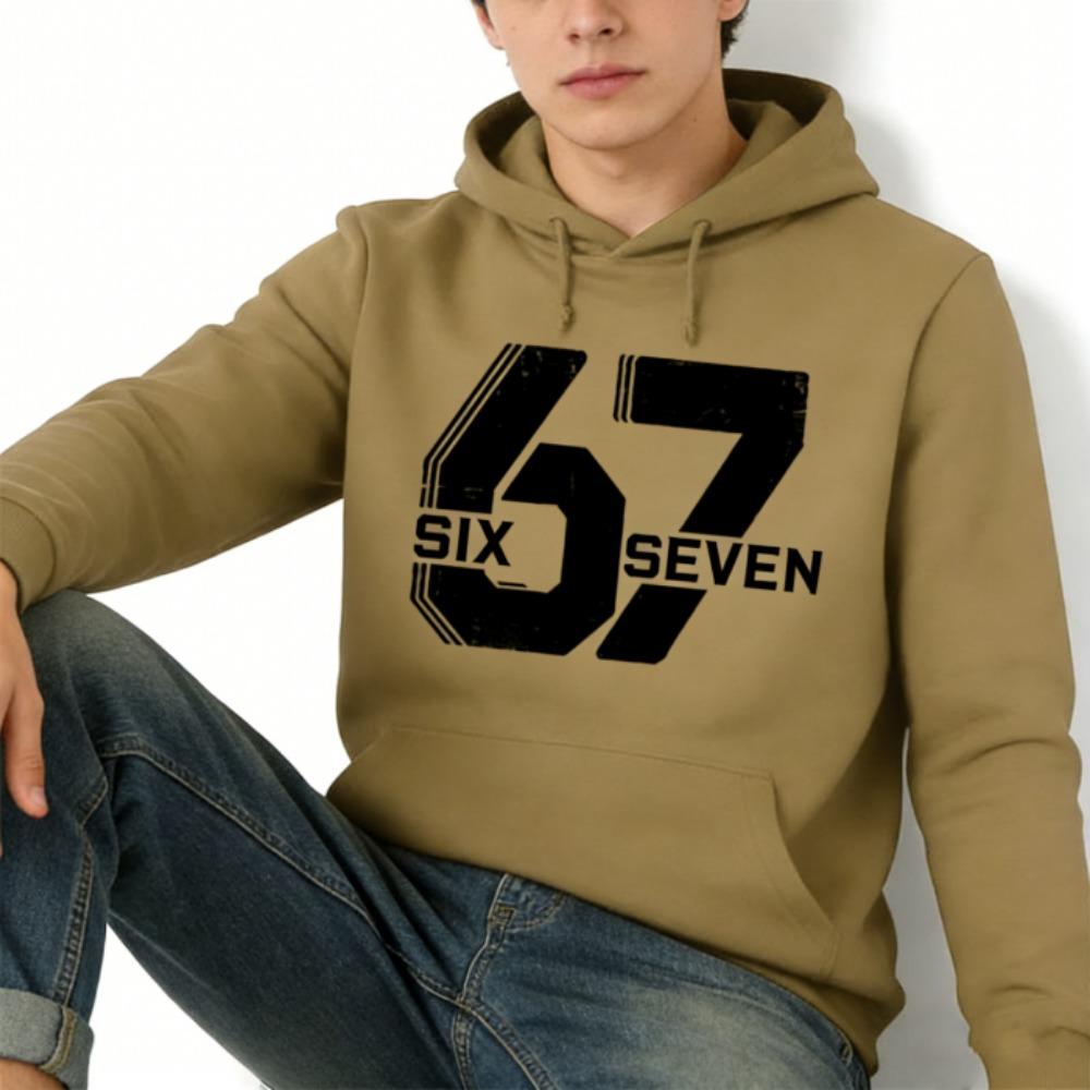 Spring Autumn Kids Hoodies Funny Letter 6 7 Print Hoodies Pullover Boys Casual Sweatshirt Tees Top Outdoor Long Sleeve Clothing Girl Hoodies