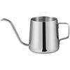 Stainless Steel Pour Over Kettle with Hanging Ear Support Long Spout for Filter Coffee Preparation and Stable Pouring Motion