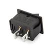 20 Pcs Environmental Protection Boat Rocker Switch AC 6A/250V 10A/125V 2 Solder Lug SPST On/Off 2 Pin Mini Boat Rocker Switch for Electrical Products