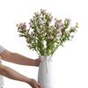 Nordic Minimalist Ceramic Flower Vase for Dried Flowers - Elegant Home Decor and Desktop Ornament.