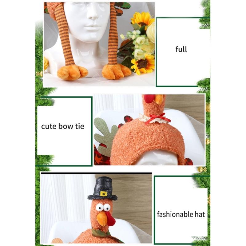 Turkey Hat For Holiday Celebration Entertaining Turkey Hat Stylish Hat Decoration For Christmas And Thanksgiving
