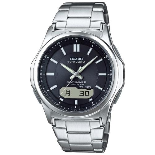 

Часы Casio Wave Ceptor [] Радио Solar WVA-M630D-1AJF Мужские серебристые