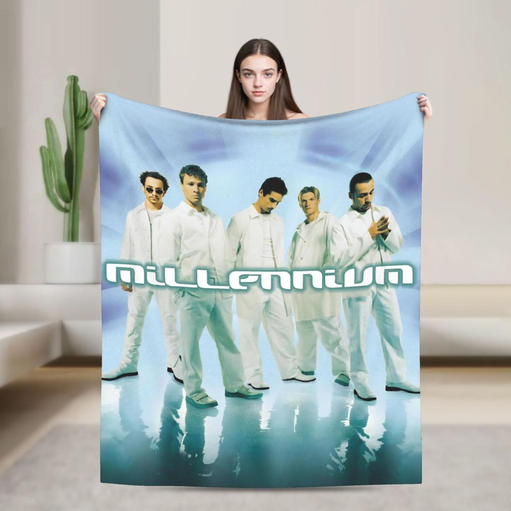 BSB Backstreet Boys Band Blanket Quality Warm Soft  Throw Blanket Autumn Decorative Living Room Funny Bedspread