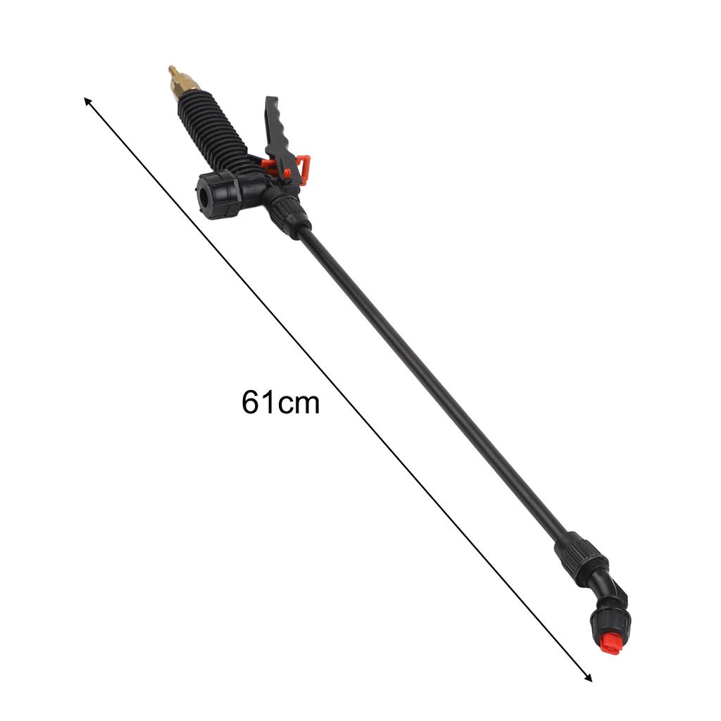 1 Set Lancia Manuale per Zaino Sprayer con 3 Ugelli, Barbicini in Ottone da 1/4" e 3/8", Accessori per Agricoltura, Giardinaggio e Pulizia