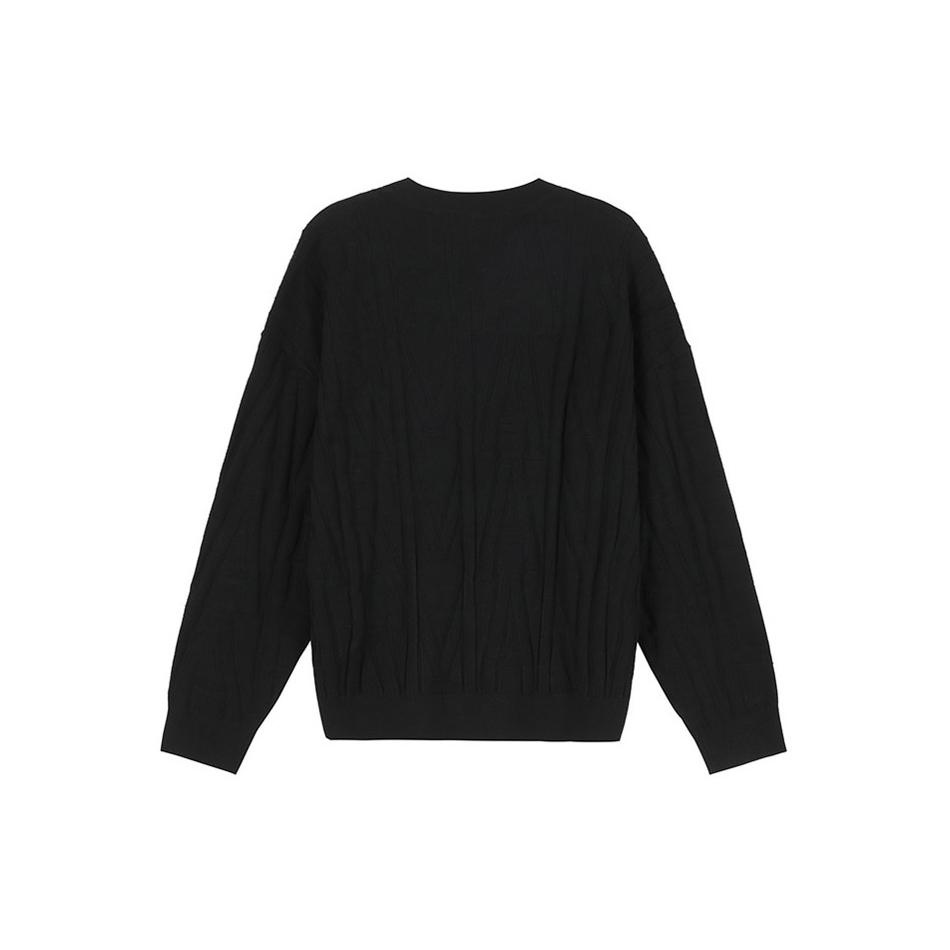 Emporio Armani FW23 Knitwear Men's Black 6R1MX4-1MFVZ-F016