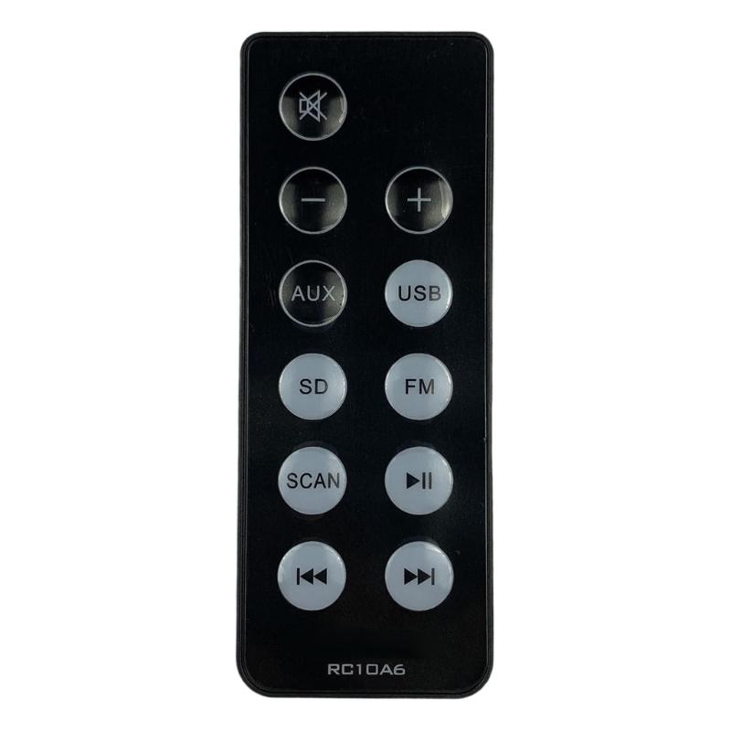 

Remote Control Featuring Ergonomic Grip and Energy Efficiency for RC10A6 Sound Speaker Easy Operation 1