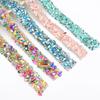 Self-Adhesive Rhinestone Strip for DIY Accessories: Resin Drill Clothing Ornaments with Hot Fix Technology