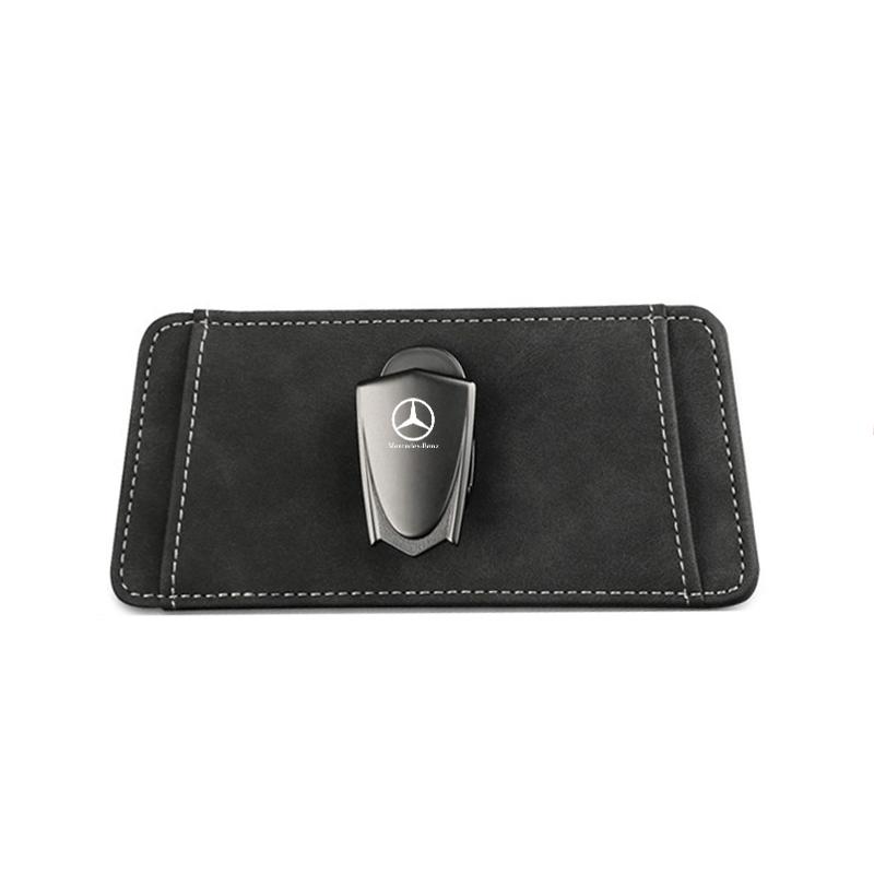 TGM3 Car Sun Visor Glasses Box Auto Sunglasses Case Clip Card For Mercedes Benz W203 W206 W220 W205 W211 W212 W201 W210 Accessories