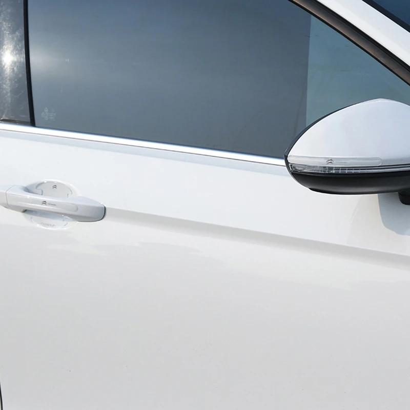 8Pcs TPU Citroen Car Door Handle Protector Anti-Scratch Sticker For C3 C4 C5 Berlingo Picasso Auto Door Edge Guard Accessories
