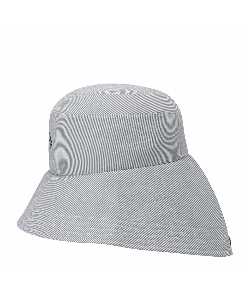 Goldeunbeeo (W) Seersucker Slit Bucket Hat G6Rax26231Bkx