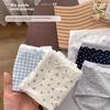 Ladies Spring and Summer Thin New Floral Pure Cotton Antibacterial Crotch Triangle Briefs