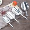 Stainless Steel Multi-Use Shovel Heavy-Duty Ice Food Pet Food Shovel Rust-Resistant & Easy-Clean Kitchen Shovel for Kitchen BBQ Pet Feeding