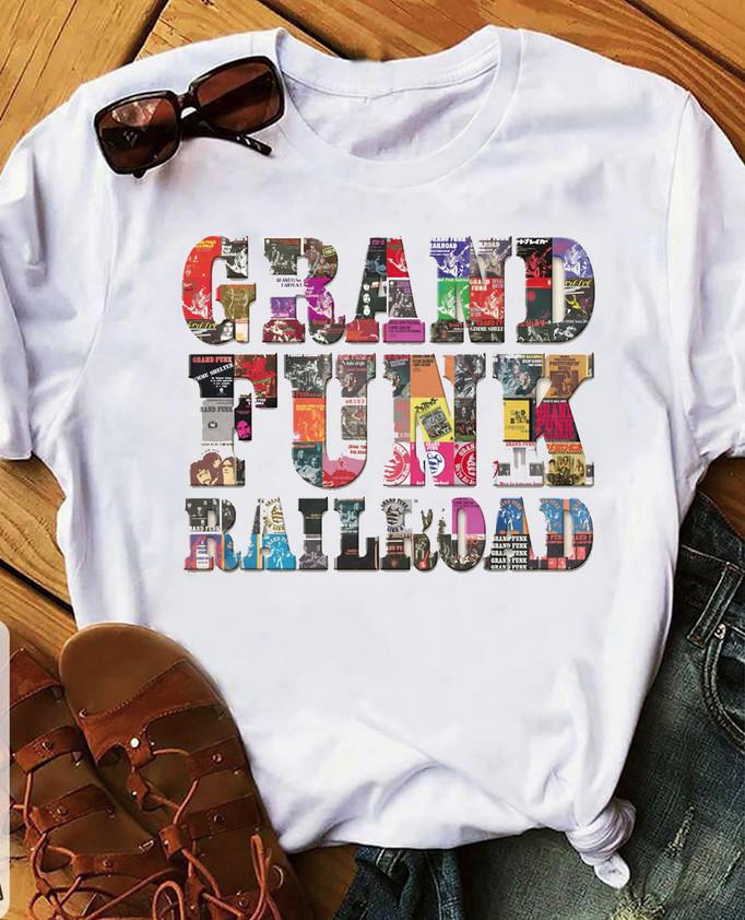 Band Grand Funk Railroad Logo T Shirt Unisex T-Shirt XXXL