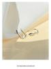 Solid Sterling Silver S999 Tulip Rose Flower Ear Cuffs Korean Style Women's Jewelry