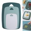 3Pcs Plastic Cutting Board Set Easy Grip Thick Chopping Boards for Kitchen Meat Veggies Fruits Dishwasher Safe Cutting Board