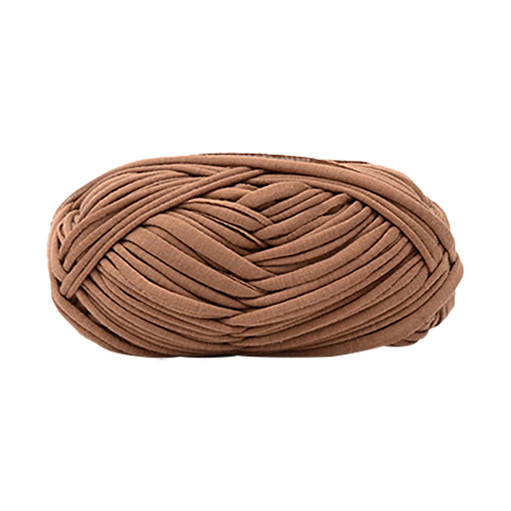 Home DIY crochet thread of Cotton Wool Hand Woven Basket Thick Knitted Blanket