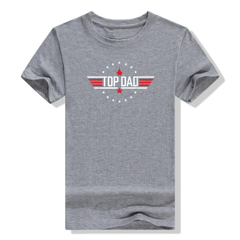 Christmas Birthday for Top Dad Birthday Gun Jet Fathers Day T-Shirt Gift Men's Fashion Graphic Tee Tops Customized Products
