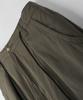 Jikeulib Back Elastic Waist Pintuck Balloon Hem Dart Cargo Pocket Wide Pants