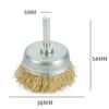 Welding Seams Copper Plating Stainless Steel Wire Wheel Brushes