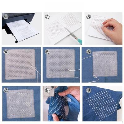 Zestaw podstawek do haftu DIY Akcesoria Zestawy do ćwiczeń Nici Narzędzia do szycia podstawek