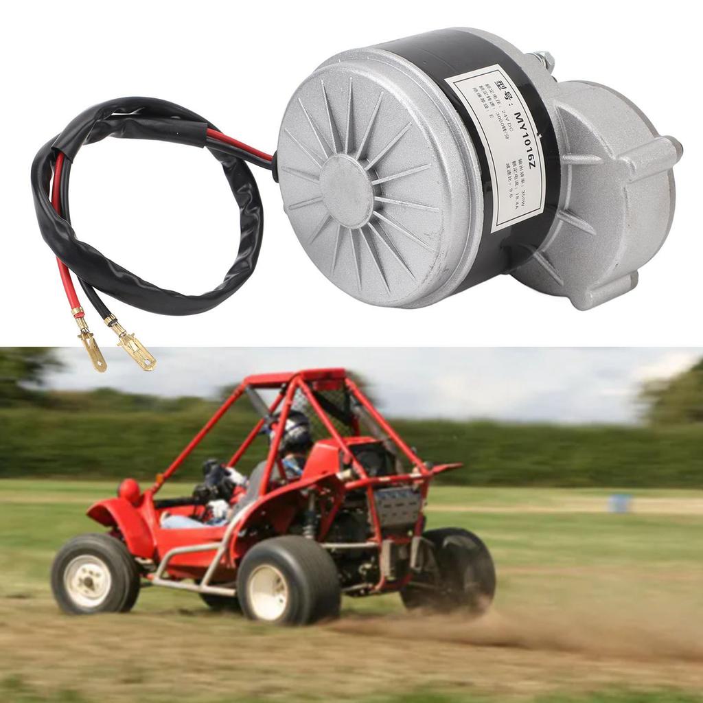 MY1016Z 24V 350W Gear Reduction Electric Motor Aluminum Copper 3000RPM DC Brushed Motor for Motorcycle