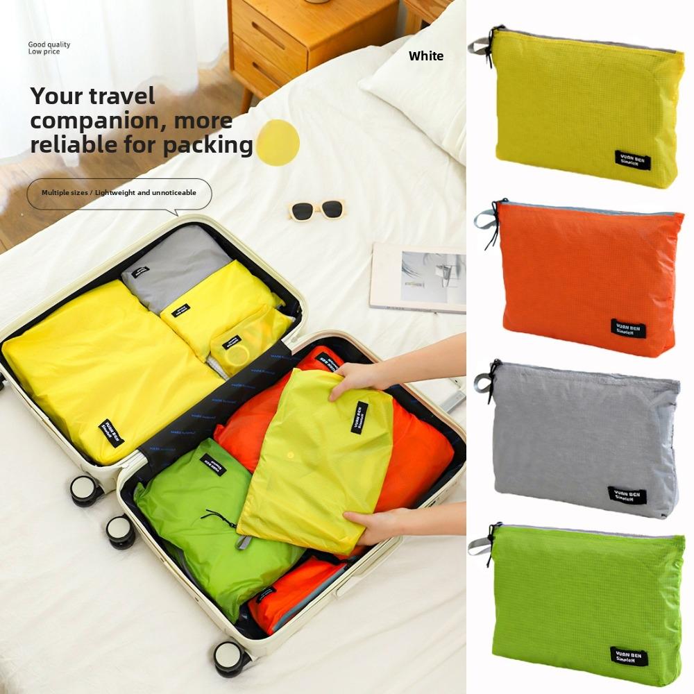 Multifunctional Clothing Packaging Bag Silicone-coated Travel Cosmetics Organizer Bag