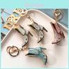 Fashionable And Cute Shoe Pendant Keychain With Rhinestones Ideal Gift For Both Men And Women