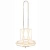 Stylish Iron Roll Paper Towel Holder Golden Decorative Vertical Paper Shelf Minimalist Tissue Stand For Kitchen