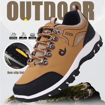 Men Hiking Shoes Waterproof Non-slip Sport Shoes Casual Running Camping Shoes Outdoor Sneakers for Men Size 39-47 3 Colors