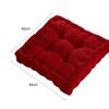 Meditation Floor Square Pillow For Seating On Floor Solid Tufted Thick Pad Cushion For Yoga Balcony Chair Seat Cushions