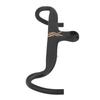 Cycle Handlebar Lightweight Aluminum Alloy Integrated Bent Handlebar for Road Cycle Black Gold