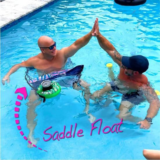 2-in-1 Floating Hammock And Beach Tote 4 In 1 Multi-Purpose Pool Floats Inflatable Foldable Water Hammock Swimming Lounger Summer Floaties Rafts