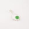 Natural Green Cat's Eye Gemstone 925 Solid Silver Jewelry Light Weight Pendant PP-40-44