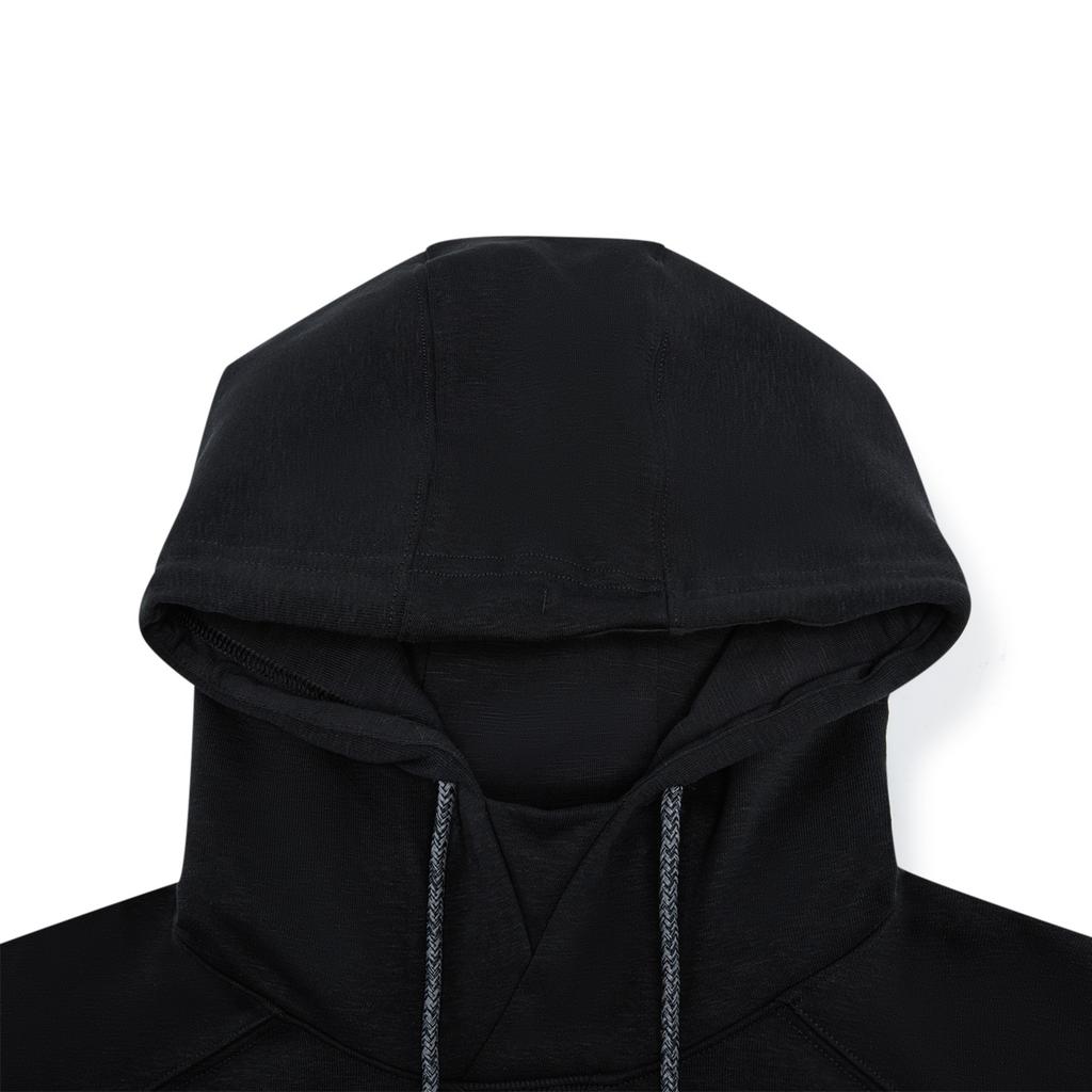 Li Ning Kung Fu Series Solid Color Pullover Hoodie Men Hoodies AWDW207-2