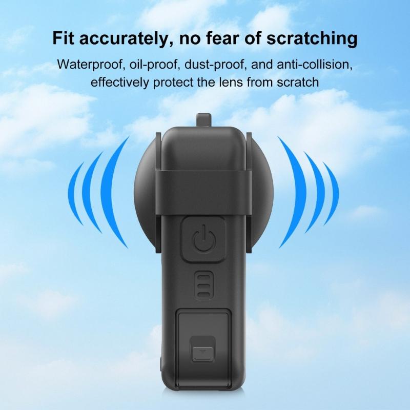 Silicone Protective Case Cover for 360 Action Camera Protector Housing Skin Sleeve Camera Protector Bumper Soft Cover