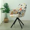 Nordic Blumen Hohe Arm Stuhl Abdeckung Elastische Esszimmer Stuhl Hussen Büro Sessel Abdeckung Stuhl Abdeckungen Für Küche Waschbar