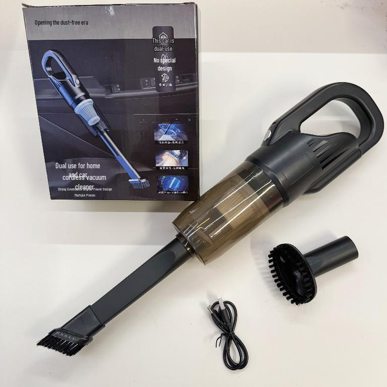 Wireless Rechargeable Car Vacuum Cleaner with Powerful Suction and Water Absorption