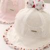 Sweet Spring Baby Sun Hat with Bow - Stylish Princess Duckbill Wide Brim
